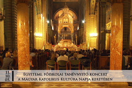 Tanévnyitó koncert a Magyar Katolikus Kultúra Napja keretében