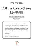 Csal&aacute;d &eacute;ve 2011