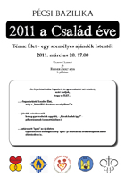 Csal&aacute;d &eacute;ve 2011