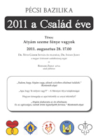 Csal&aacute;d &eacute;ve 2011